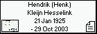 Hendrik (Henk) Kleijn Hesselink