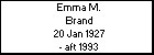 Emma M. Brand
