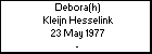 Debora(h) Kleijn Hesselink