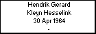 Hendrik Gerard Kleyn Hesselink