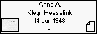 Anna A. Kleyn Hesselink