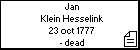 Jan Klein Hesselink