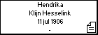 Hendrika Klijn Hesselink