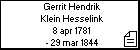 Gerrit Hendrik Klein Hesselink