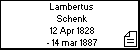 Lambertus Schenk
