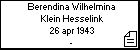 Berendina Wilhelmina Klein Hesselink