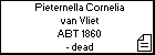 Pieternella Cornelia van Vliet