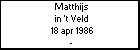 Matthijs in 't Veld