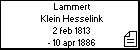 Lammert Klein Hesselink