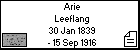 Arie Leeflang
