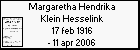 Margaretha Hendrika Klein Hesselink