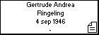 Gertrude Andrea Ringeling