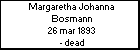 Margaretha Johanna Bosmann