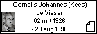 Cornelis Johannes (Kees) de Visser