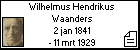 Wilhelmus Hendrikus Waanders