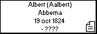 Albert (Aalbert) Abbema