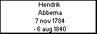 Hendrik Abbema