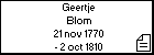 Geertje Blom