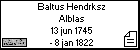Baltus Hendrksz Alblas