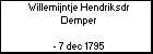 Willemijntje Hendriksdr Demper