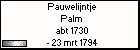 Pauwelijntje Palm