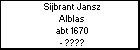 Sijbrant Jansz Alblas