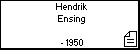 Hendrik Ensing