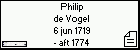 Philip de Vogel