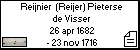 Reijnier  (Reijer) Pieterse de Visser