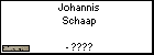 Johannis Schaap