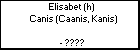 Elisabet (h) Canis (Caanis, Kanis)