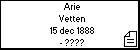 Arie Vetten