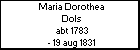 Maria Dorothea Dols