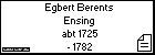Egbert Berents Ensing