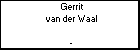Gerrit van der Waal