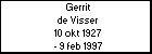 Gerrit de Visser