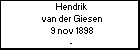 Hendrik van der Giesen