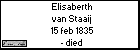 Elisaberth van Staaij