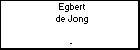 Egbert de Jong