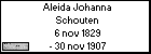 Aleida Johanna Schouten