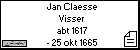 Jan Claesse Visser
