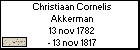 Christiaan Cornelis Akkerman