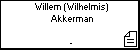 Willem (Wilhelmis) Akkerman