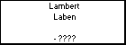 Lambert Laben