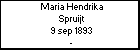 Maria Hendrika Spruijt