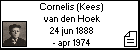 Cornelis (Kees) van den Hoek