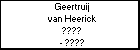 Geertruij van Heerick
