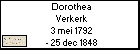 Dorothea Verkerk