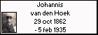 Johannis van den Hoek