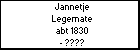 Jannetje Legemate